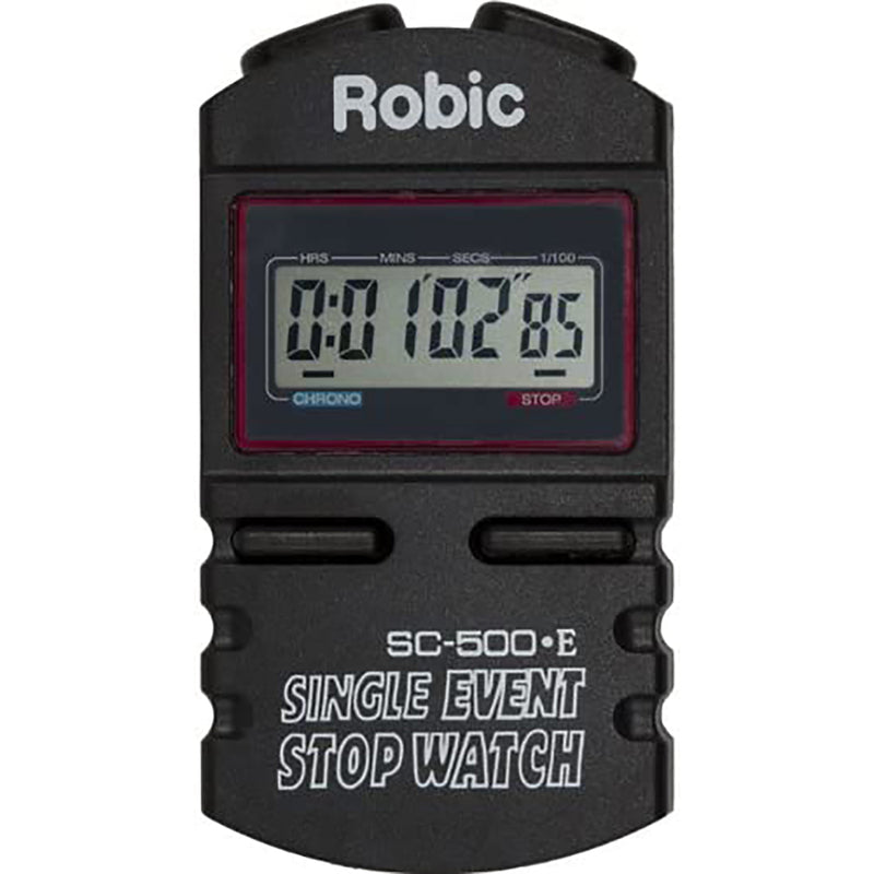 Robic SC-500E Silent & Audible Single Event Stop-Black - lauxsportinggoods