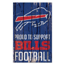 Wincraft Buffalo Bills Proud Wood Sign 11" x 17" 1/4" thick - lauxsportinggoods