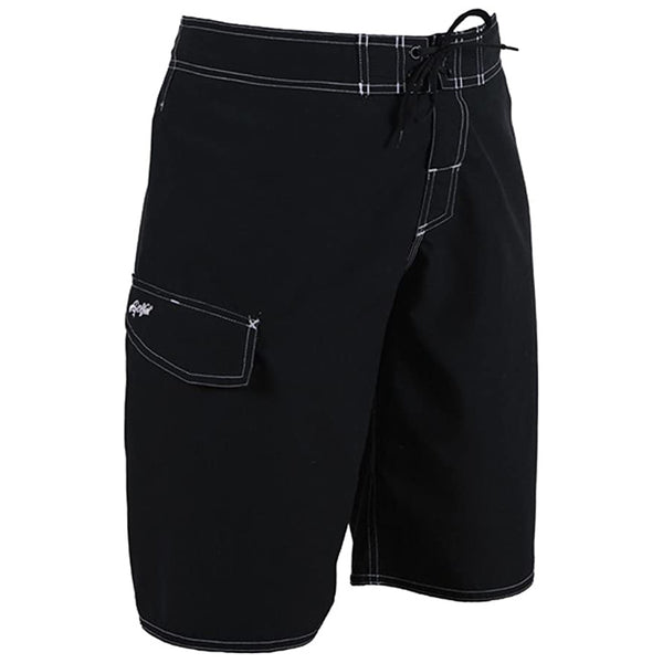 Dolfin Swimwear Fitted Board Short - Black 790 - lauxsportinggoods