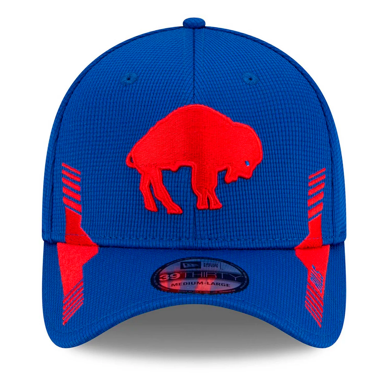 New Era Men's Buffalo Bills 2021 NFL Sideline Home Historic Low Profile 59FIFTY Fitted Hat - Royal - lauxsportinggoods