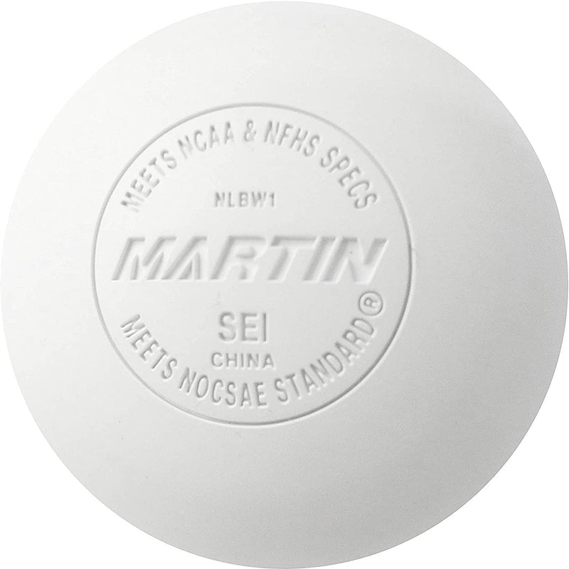 Martin Sports - Official Lacrosse Balls - 1 Dozen - lauxsportinggoods