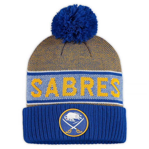 Fanatic Sabres Knit Hat - Blue - lauxsportinggoods
