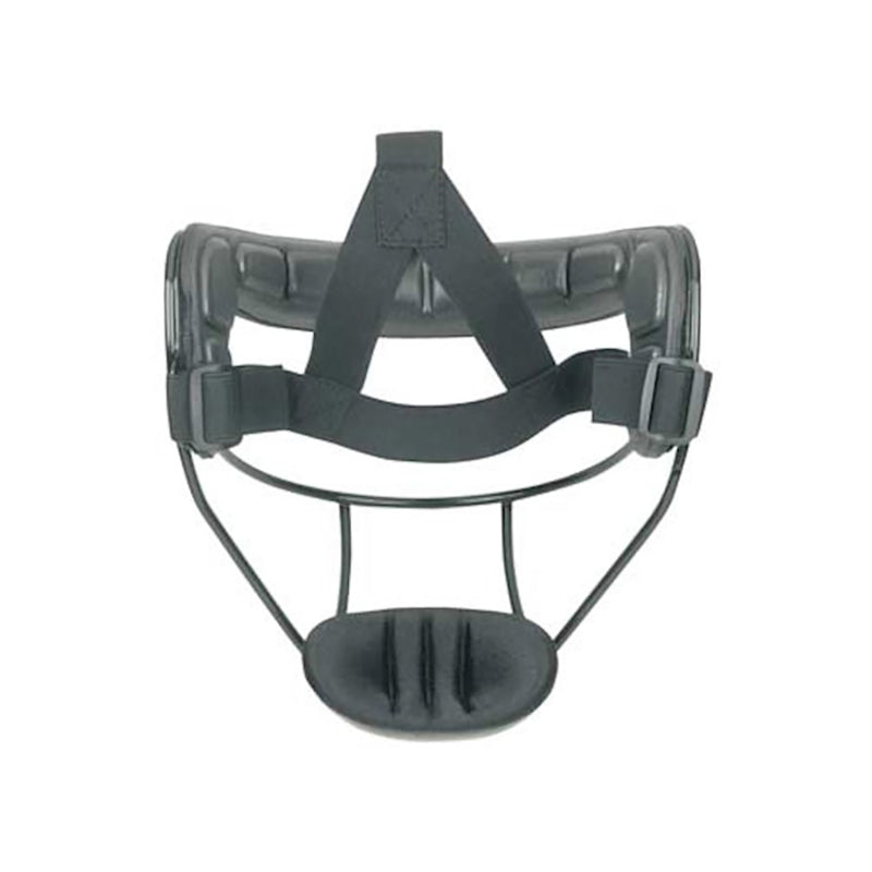 Markwort Game Face Steel Softball Safety Mask - Black - lauxsportinggoods