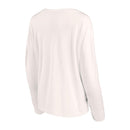 Fanatics Women's Buffalo Bills Heritage Biblend L/S Tee - Antique White - lauxsportinggoods