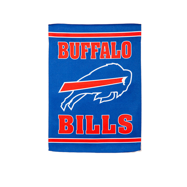 Evergreen Buffalo Bills Embossed Suede Flag - GDN Size - lauxsportinggoods