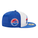 New Era Men's Buffalo Bills 5950 Satin E3 Cap - Royal/White - lauxsportinggoods