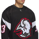 Adidas Men's Buffalo Sabres Skinner Authentic Third NN Jersey - Black - lauxsportinggoods