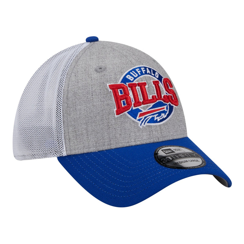 New Era Men's Buffalo Bills 3930 Heather E3 Cap - lauxsportinggoods