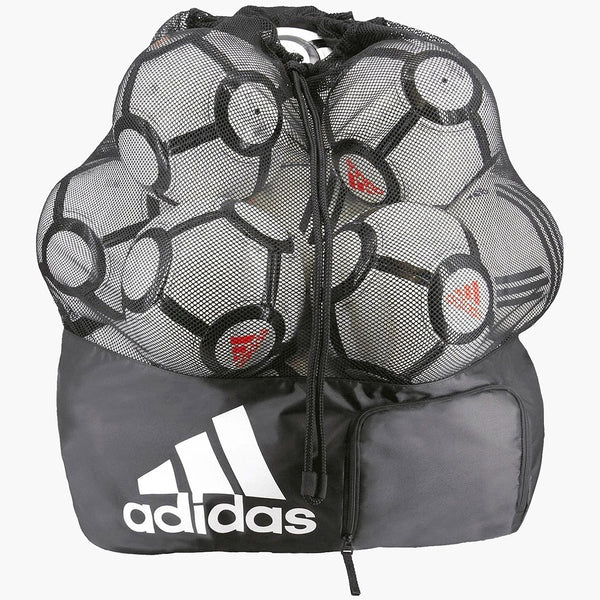 Adidas Stadium Ball Bag, Black/White, ONE SIZE - lauxsportinggoods