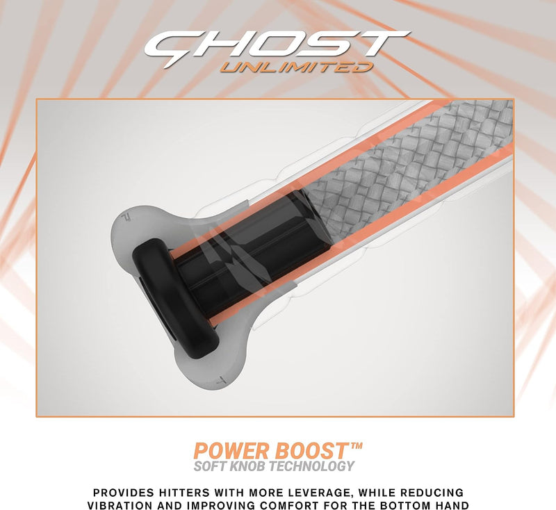 Easton Ghost Unlimited -8 Fastpitch Softball Bat - lauxsportinggoods