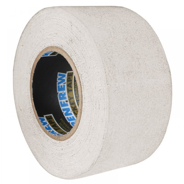 Renfrew White Cloth Hockey Goalie Tape - White - 36 mm / 1.5 inch - lauxsportinggoods