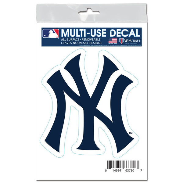 Wincraft New York Yankees All Surface Decals - 3 x 5 inch - lauxsportinggoods