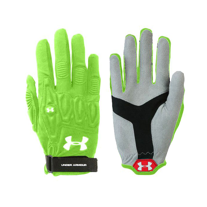 Under Armour Illusion Field Lacrosse Gloves - Lime - lauxsportinggoods