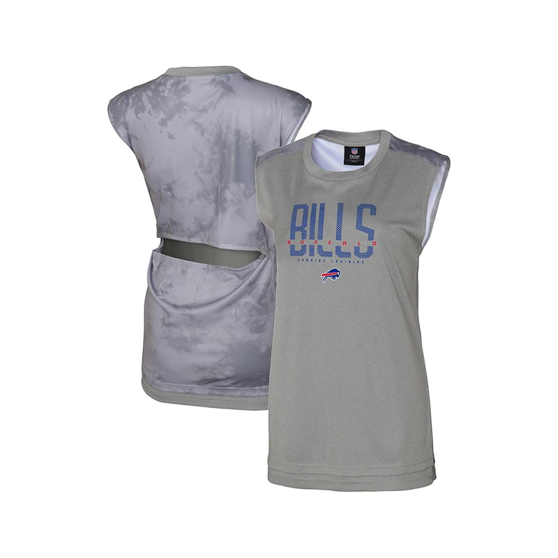 Outerstuff Women's Buffalo Bills No Sweat Sleeveless Top - lauxsportinggoods