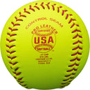 Baden Perfection USA Raised Seams Leather Game Fastpitch Softballs - 12 inch - lauxsportinggoods