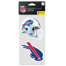 Wincraft Buffalo Bills Perfect Cut Decal Set of two 4"x4" - lauxsportinggoods