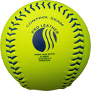 Baden USSSA Fastpitch Raised Seams Leather Game Softballs - 12 inch - lauxsportinggoods