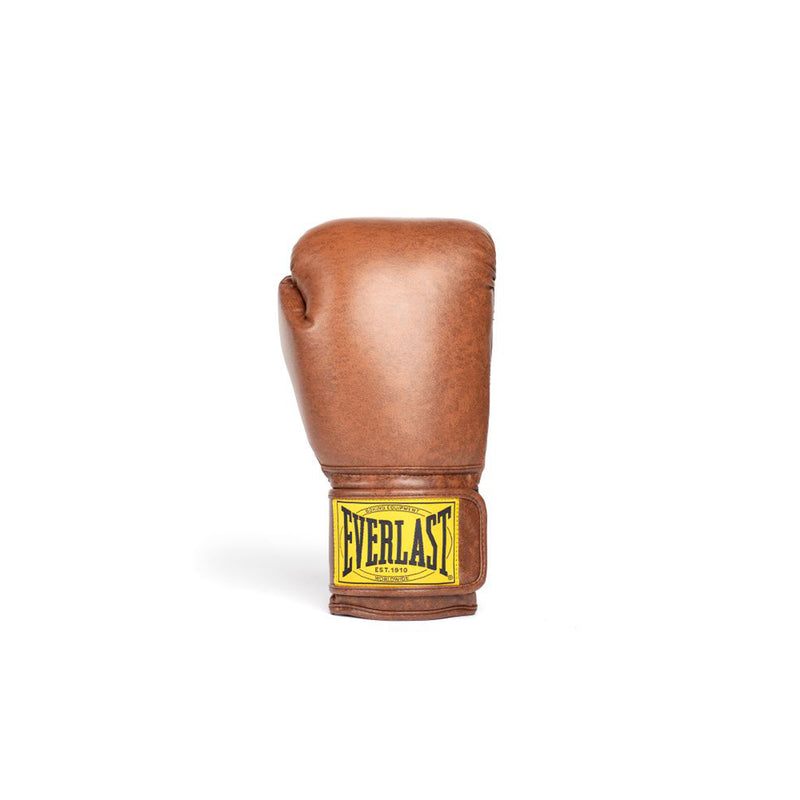 Everlast 1910 Classic Boxing Gloves - Brown - 16 Oz - lauxsportinggoods