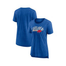 Fanatics Women's Buffalo Bills Heritage Triblend Original Play Crew Neck S/S Tee - lauxsportinggoods
