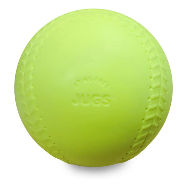 Jugs Sports - Sting-Free Realistic-Seam Softballs - Yellow - 1 Dozen - lauxsportinggoods