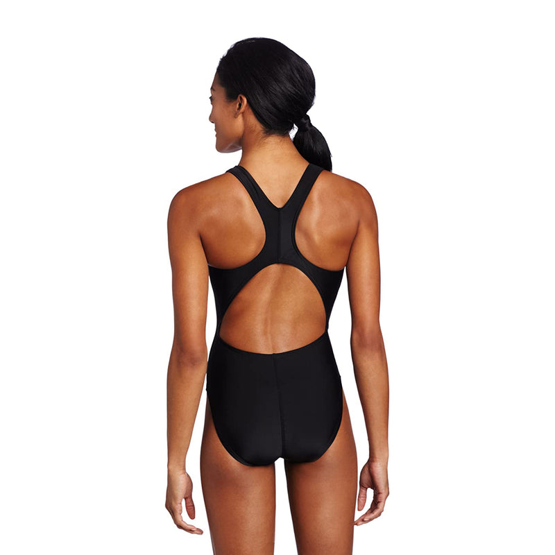 Open Box The Finals Women's Xtra Life Lycra Super V-Back Swimsuit - Black - Size 30 - lauxsportinggoods