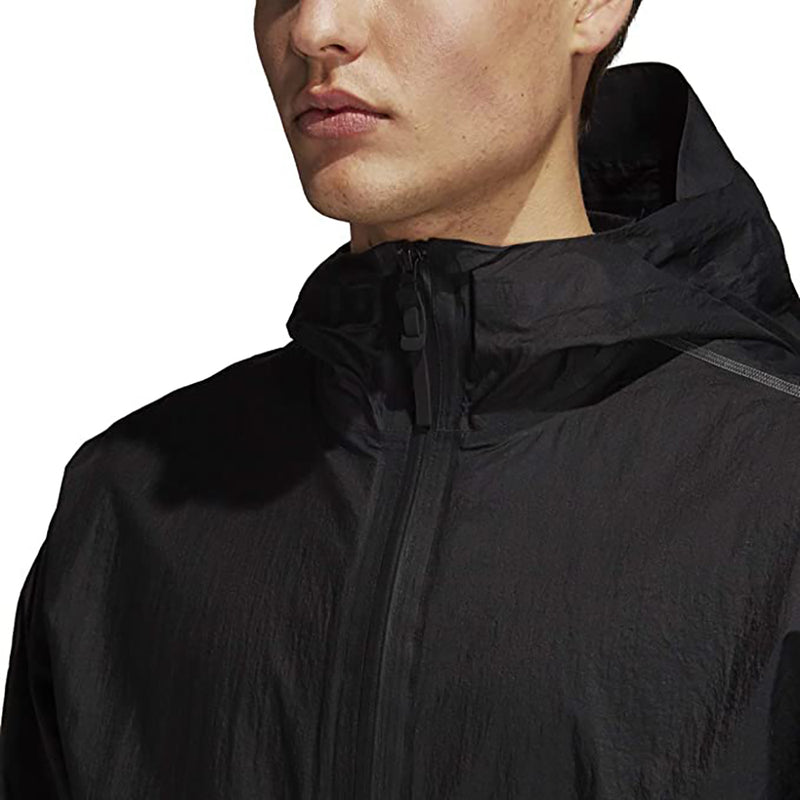Adidas Men's Quarter Zip Anorak Jacket Black - lauxsportinggoods