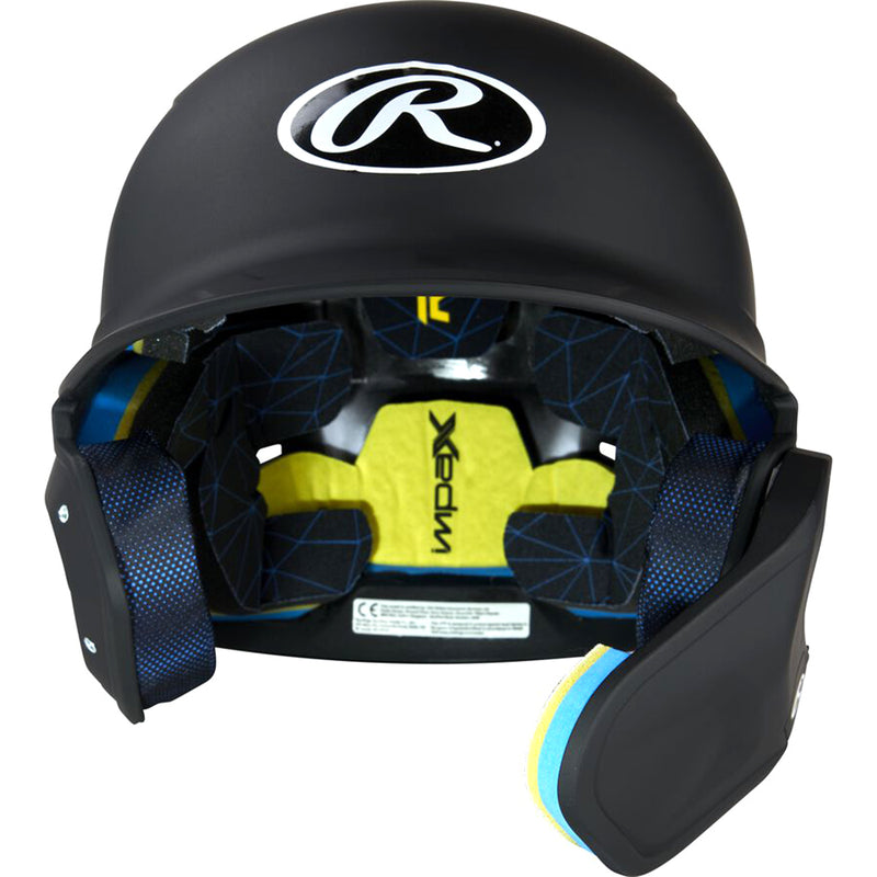 Rawlings 2022 1-Tone Mach Adjust Junior Right Handed Batting Helmet - lauxsportinggoods