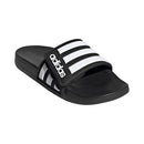 Adidas Adilette Comfort Kids Adjustable Slides - Black/White - lauxsportinggoods