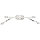 Adams Junior 4-Point Low Football Chin Strap with Sewn Straps - lauxsportinggoods