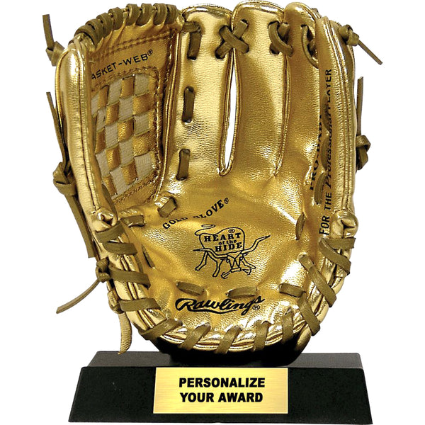 Rawlings Miniature Rawlings Gold Glove Award-Right Hand Throw - lauxsportinggoods