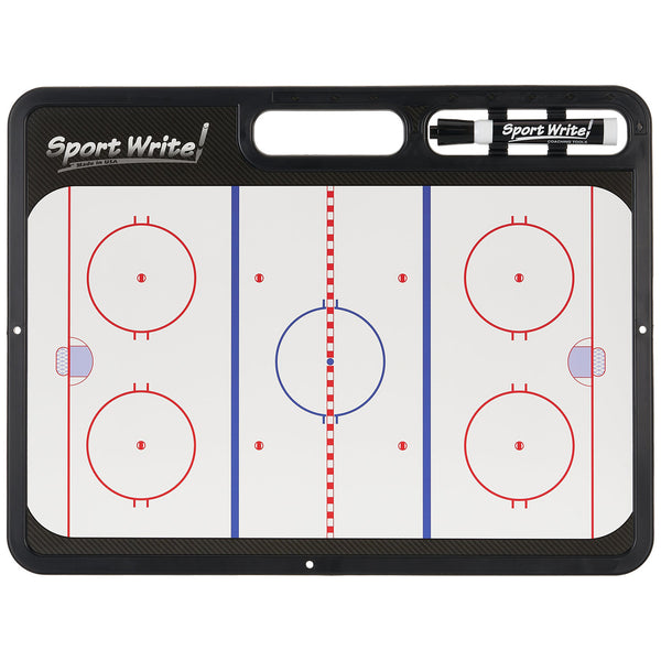 Sport Write - PRO Ice Hockey Dry-Erase Board - 16.5" x 12.5" - lauxsportinggoods