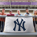 Wincraft New York Yankees Pinstripe Flag - Deluxe 3' X 5' - lauxsportinggoods