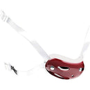Schutt 4-Point Low Hook-Up Helmet Chinstrap-Maroon - lauxsportinggoods