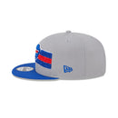 New Era Men's Buffalo Bills Lift Pass 9FIFTY Snapback Cap - Grey/Royal - lauxsportinggoods
