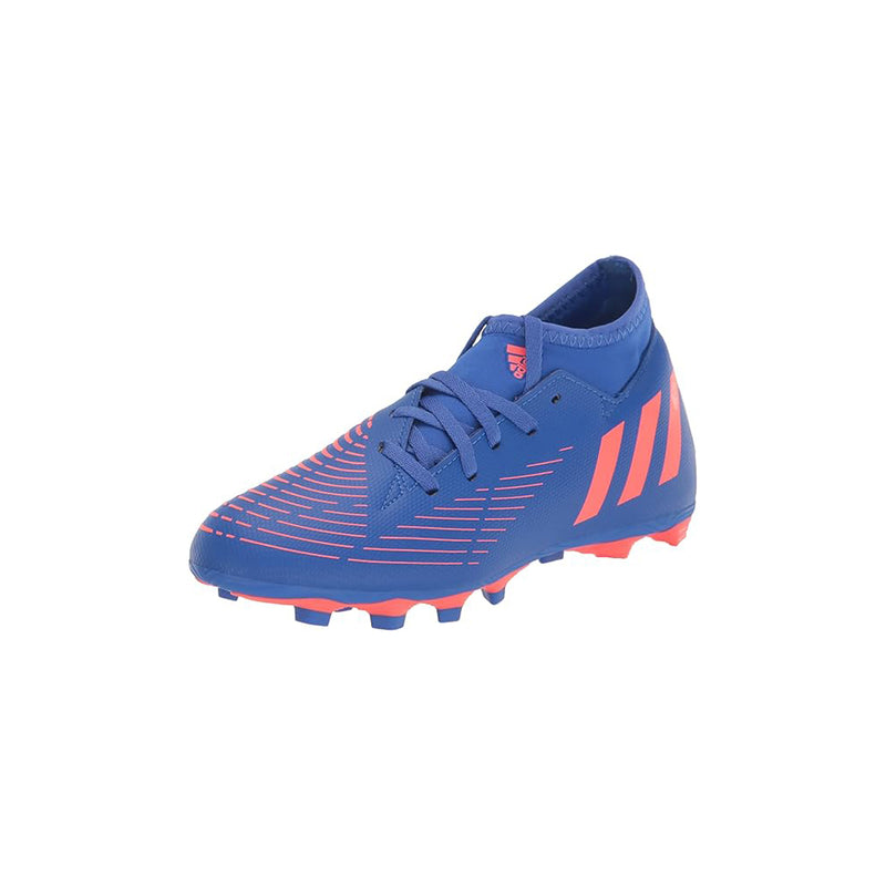 Adidas Preador Edge.4 FXG Soccer Cleats - Blue/Orange - lauxsportinggoods