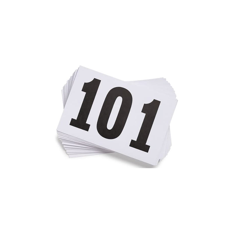 Gill Athletics - Competitors Numbers - Set of 100 - lauxsportinggoods