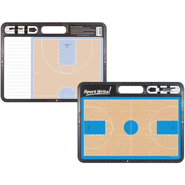 Sport Write Pro Basketball Dry Erase Board W/Black Marker - lauxsportinggoods