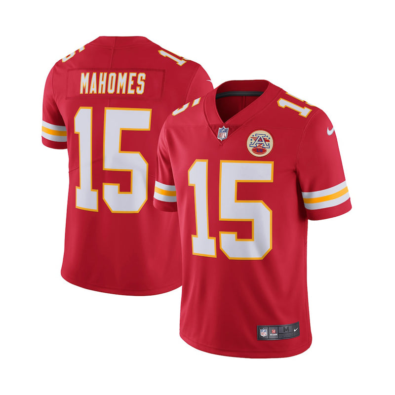 Nike Men's NFL Kansas City Chiefs Patrick Mahomes Limited Jersey - Red - lauxsportinggoods